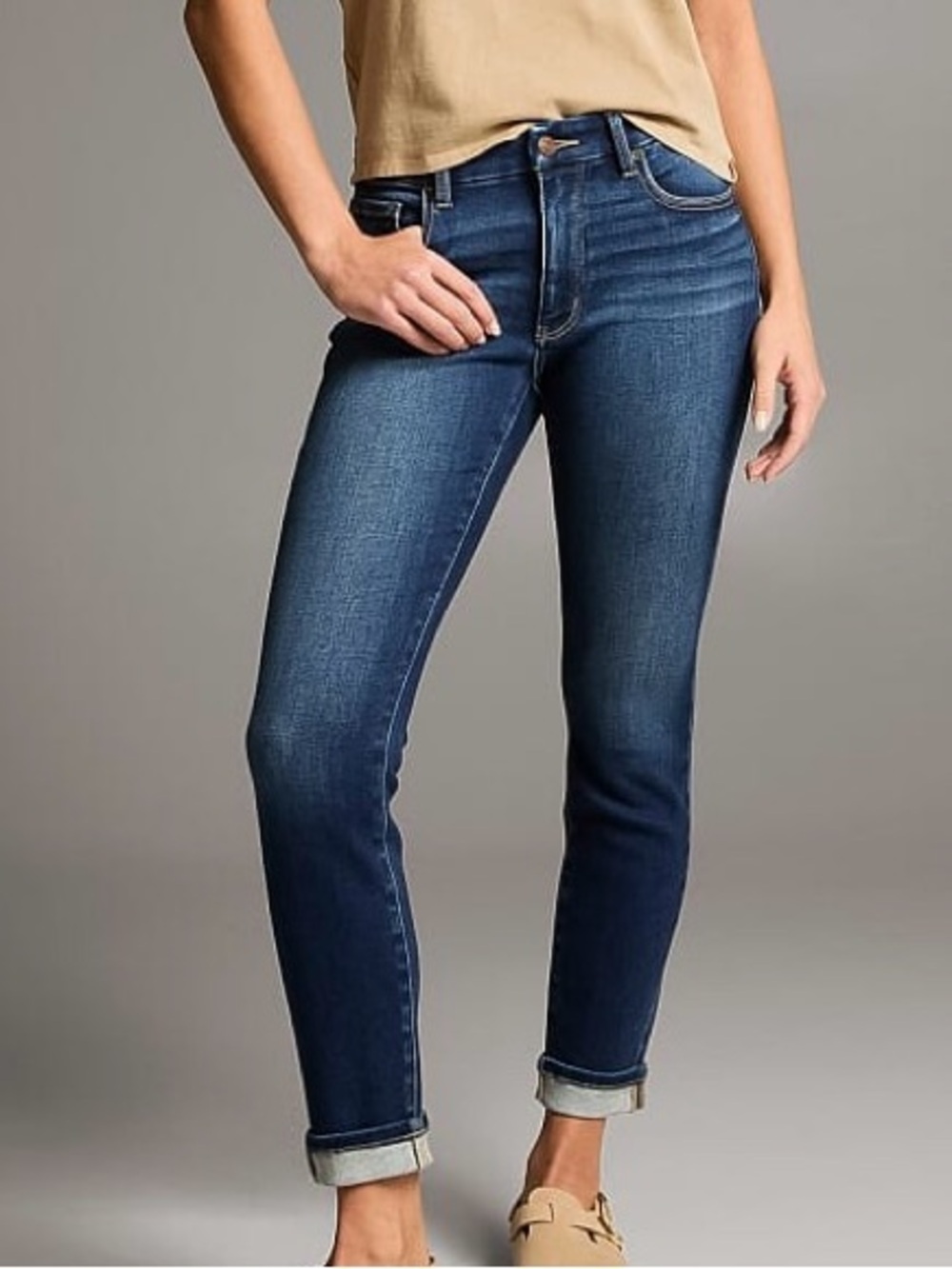 BKE Payton Women's Dark Blue Slim Fit Jeans 30L